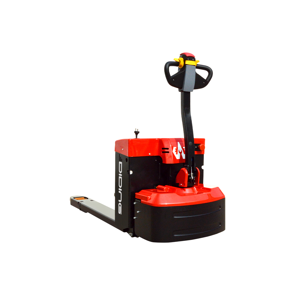 What is the principle of electric Counterbalanced Stacker regenerative braking?