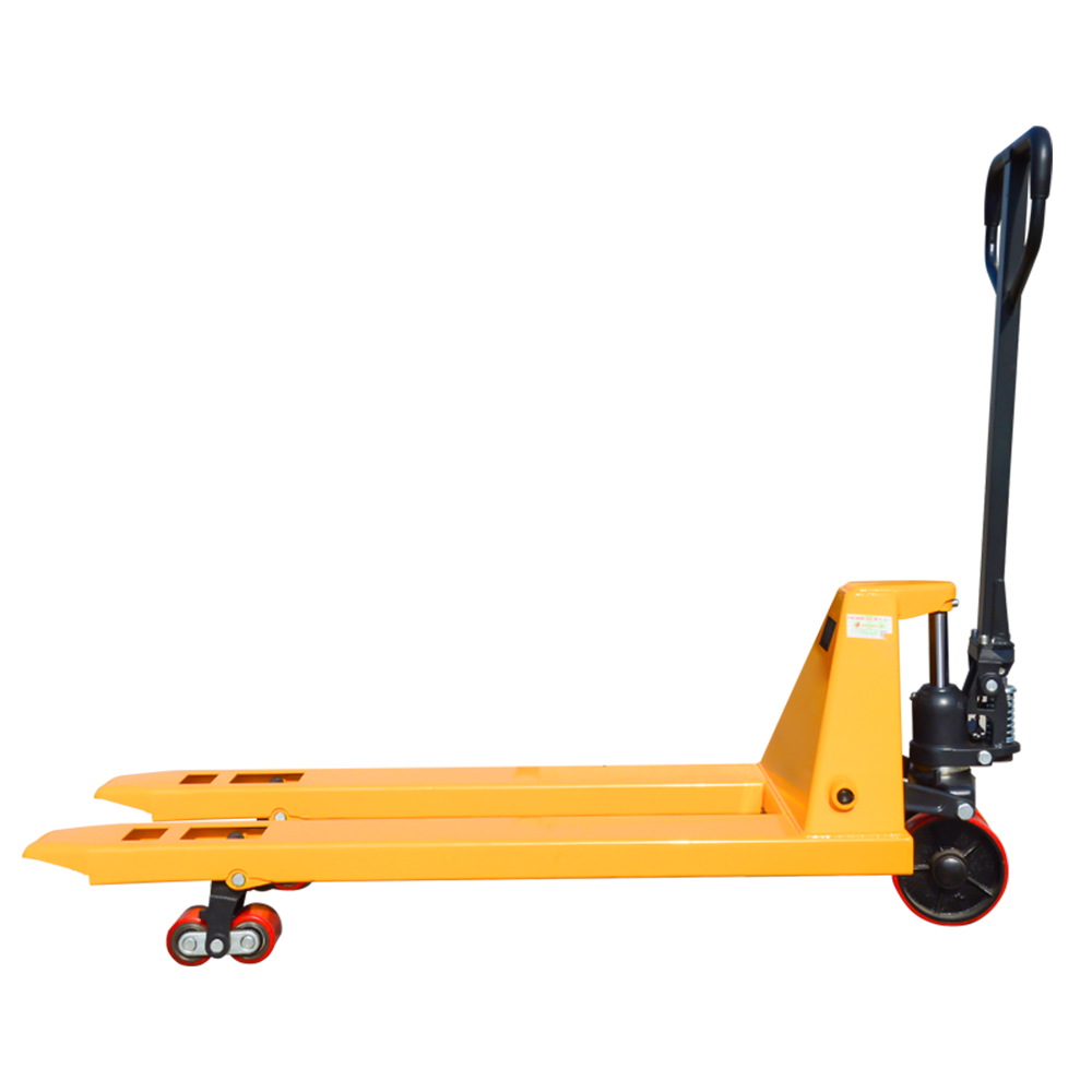 How to prevent the Hand pallet truck from making noise when it suddenly stops or moves suddenly?