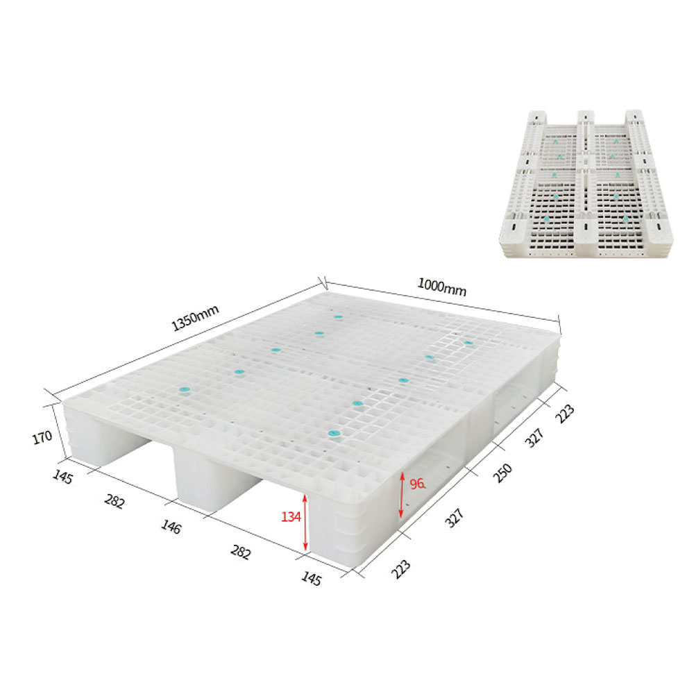 DDC1350 High load-bearing capacity plastic Pallet