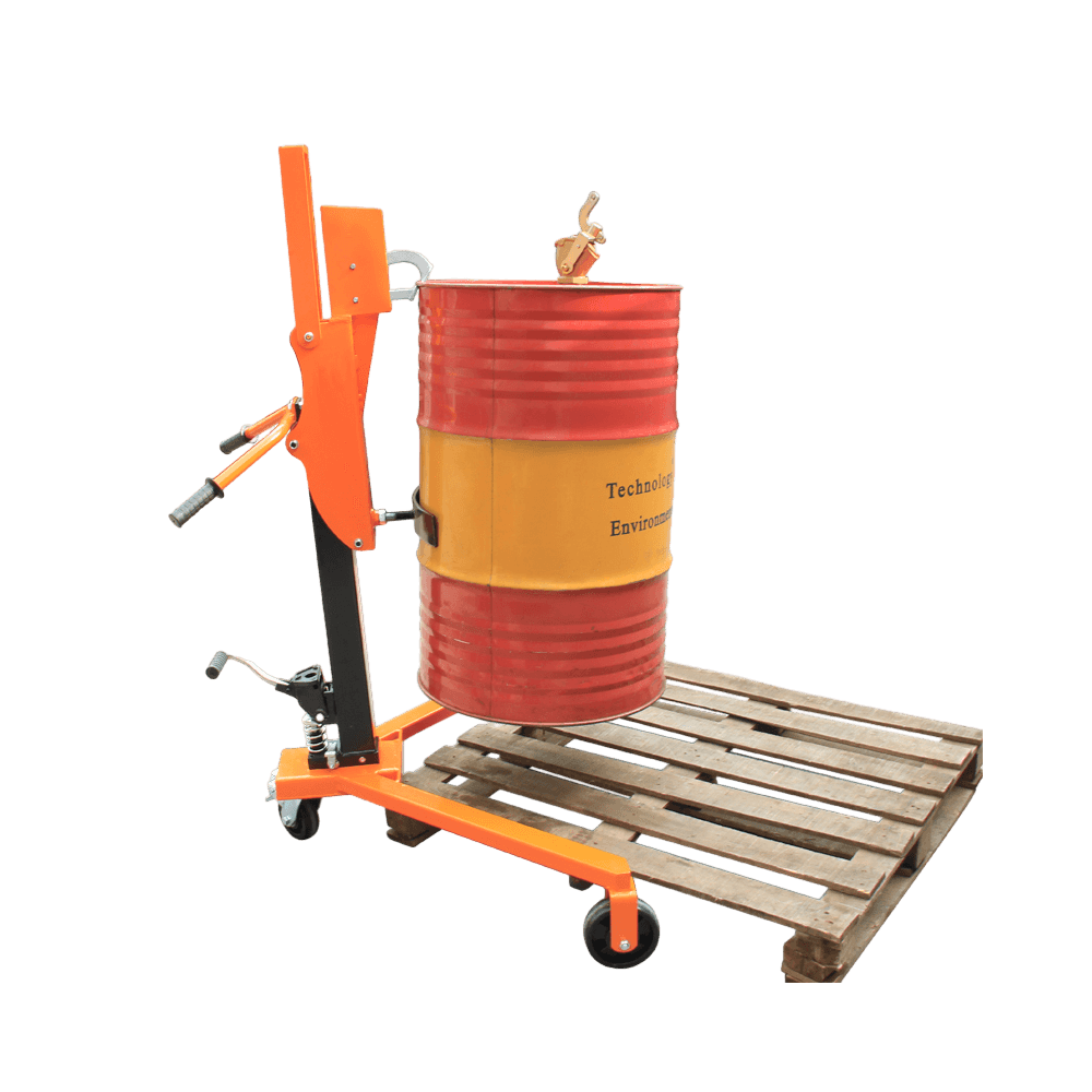 Pedal Hydraulic Drum Carriers