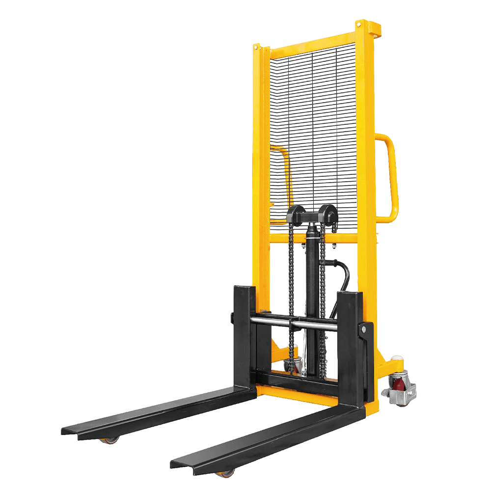 How to maintain the hydraulic system of a manual hydraulic stacker?