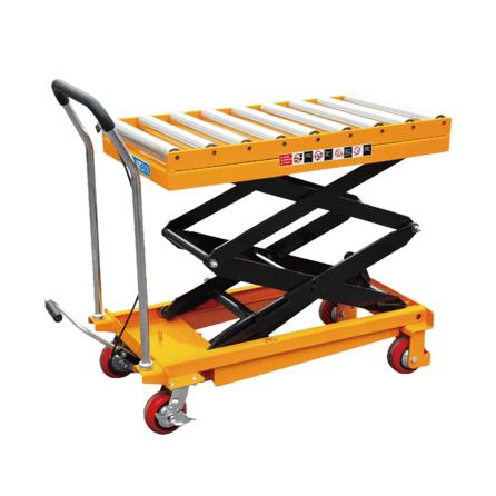 How does the pallet lift table in terms of energy efficiency?